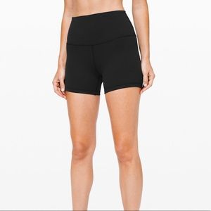 Lululemon Black Align Short 4”